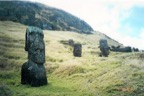 Another group of status in Rano Raraku, the quarry