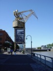 Like the London Docklands, but with cranes