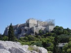 The Acropolis, which they were still building
