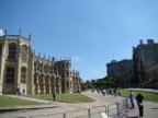St George's chapel on the left