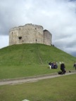 Clifford tower, all that's left of York castle