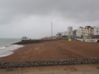 Brighton beach with the i360