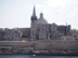 Valetta cathedral as seen from the ferry