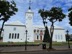 Christmas tree before the Bermuda City Hall. Christmas in 20 degrees Celsius heat is not the same