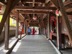 Interior of the Japanese covered bridge