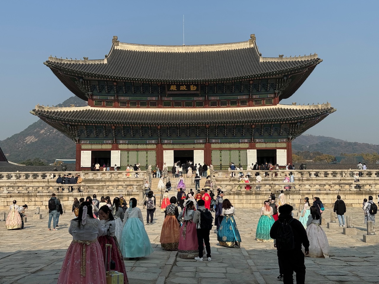 Throne hall of Gyeongbokgung